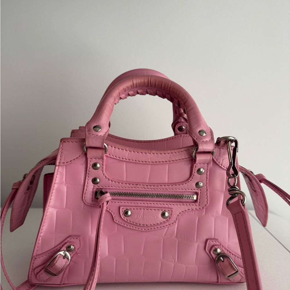 Balenciaga Neo Pink Small Handbag